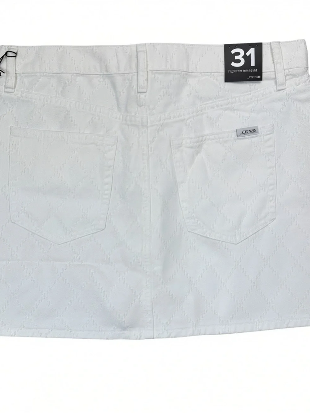 NWT New $128 Joe's Jeans Diamond Pattern Mini Skirt In Ankara Size 31